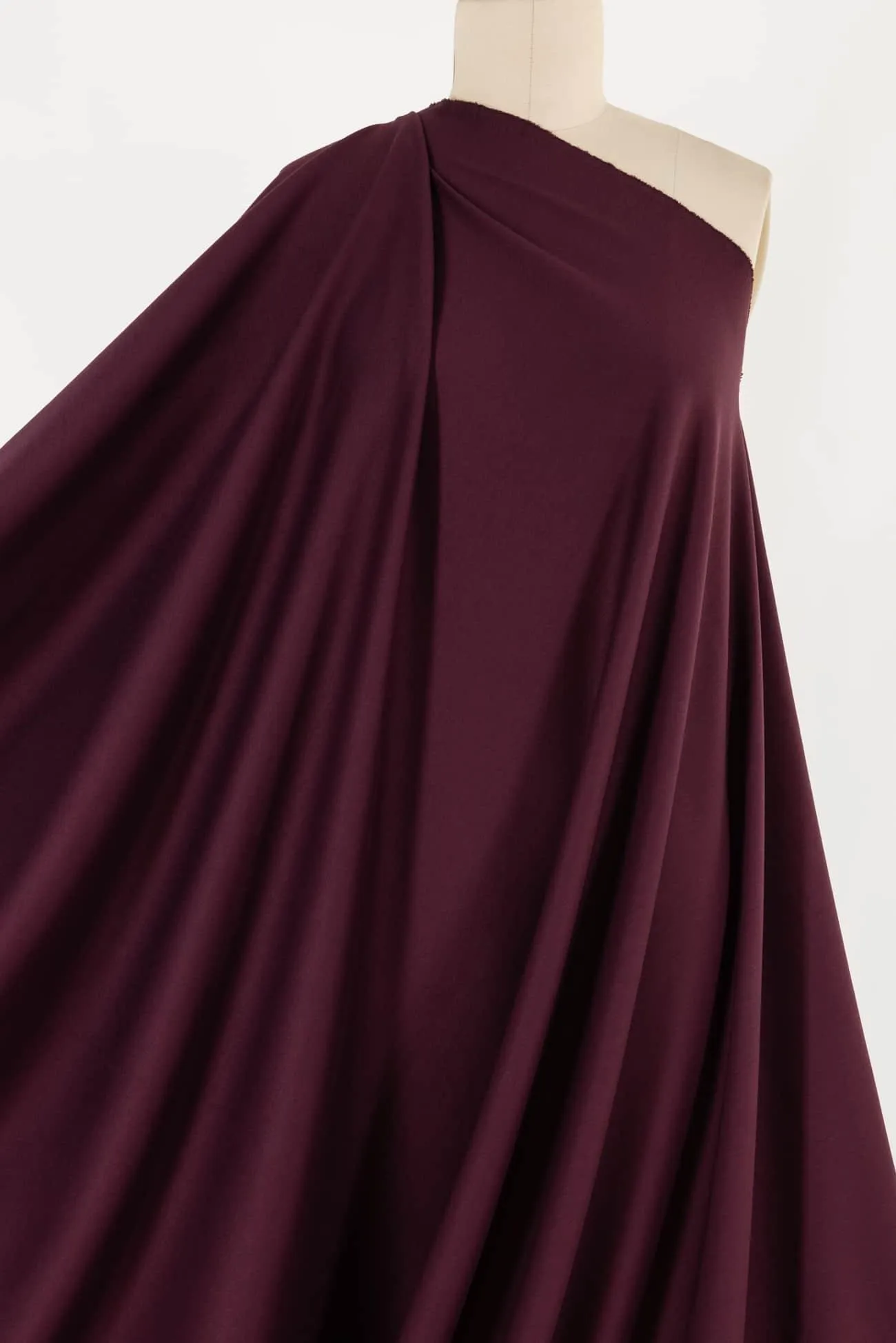 Boysenberry USA Ponte Knit