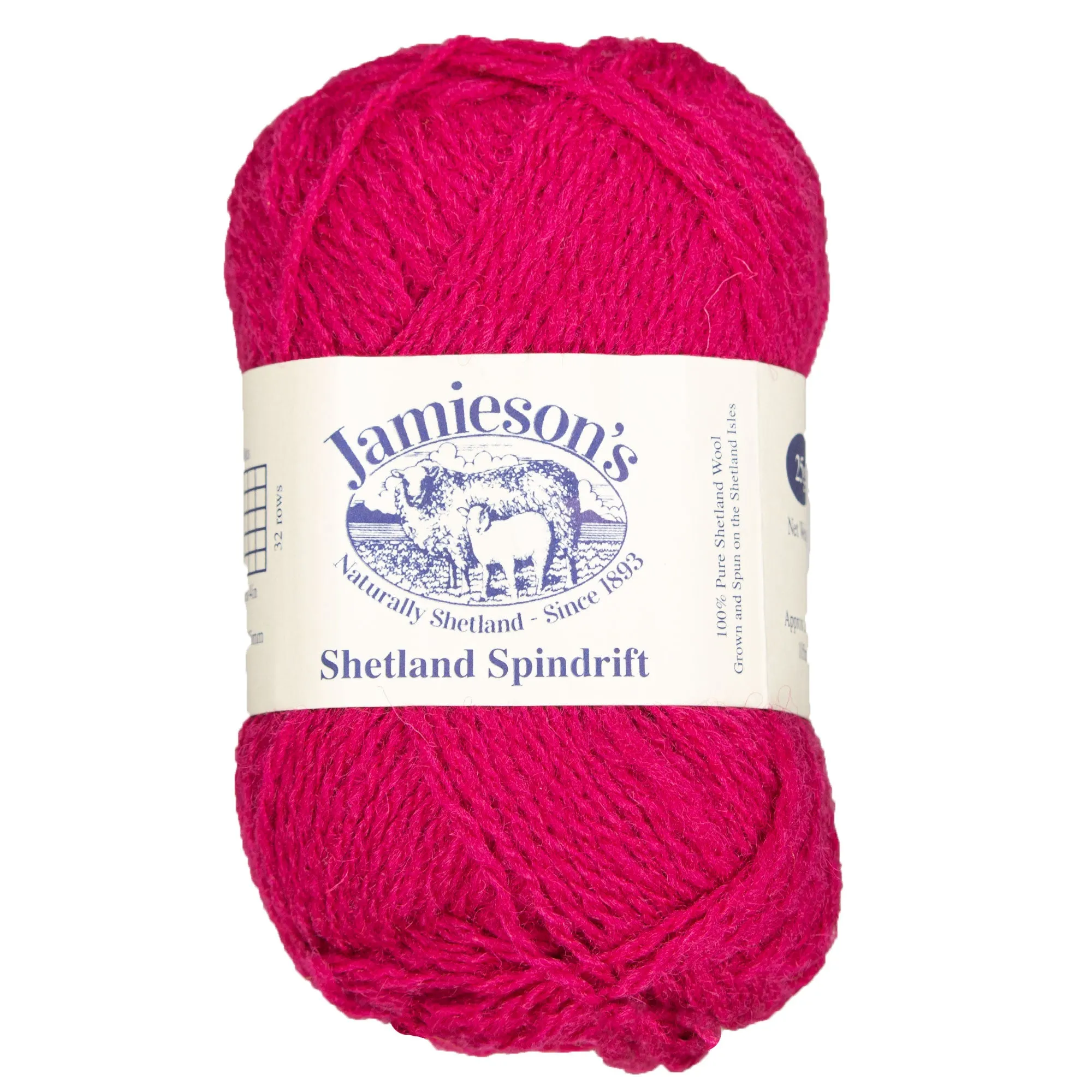 Jamieson's of Shetland Spindrift Yarn - 585 Plum